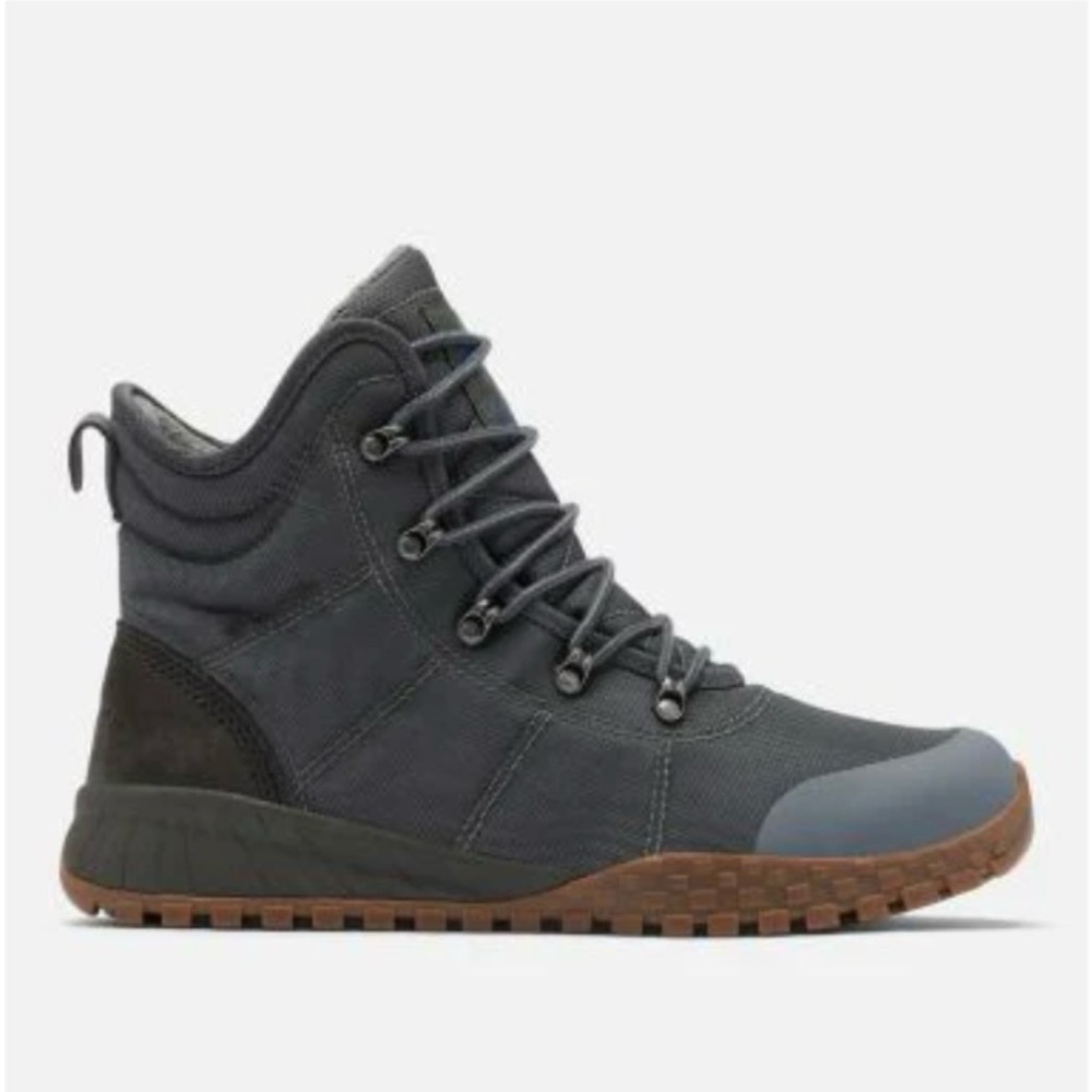 Men’s Columbia Fairbanks Omni Heat Boots in Graphite, Dark Moss size 9.5